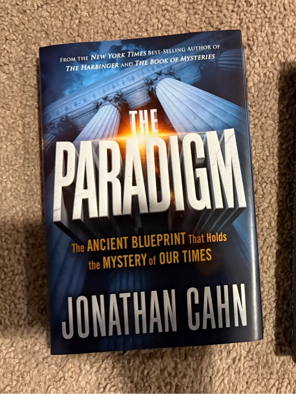 Hardcover J. Cahn book The Paradigm
